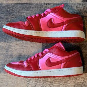 Air Jordan 1 Low SE Shoes Pink Blast Red Sneakers